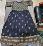 Black Anarkali Kurti