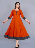 Rayon Graceful Kurtis