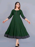 Rayon Graceful Kurtis