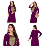 Cotton Blend Refined Kurtis - Pack of 2