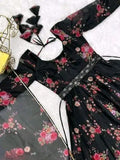 Anarkali Blackberry Kurti